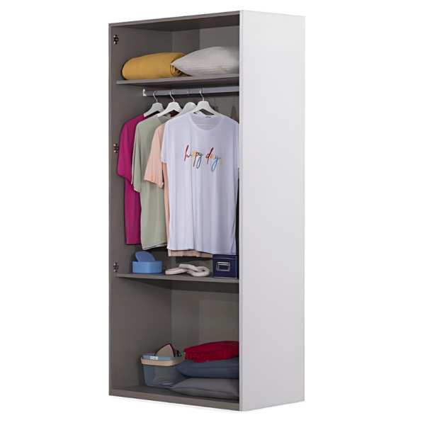 Main Wardrobe | 2-Doors (Atlas White)
