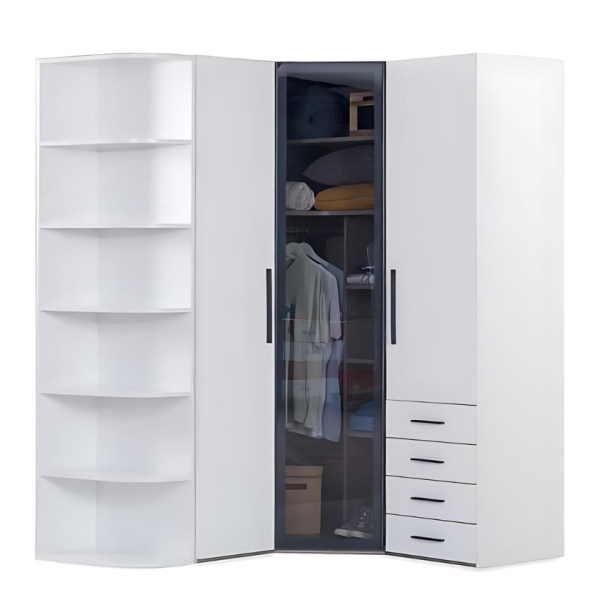 Çekmeceler ve 1-Kapak | Atlas Beyaz