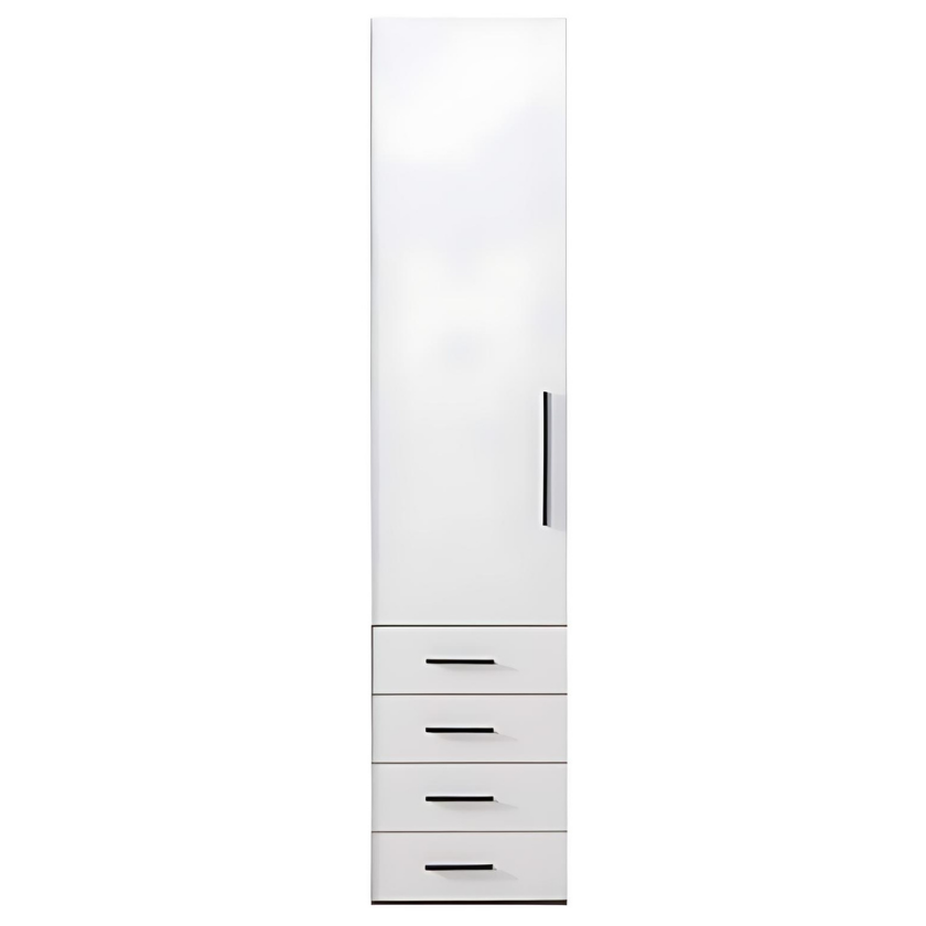 Çekmeceler ve 1-Kapak | Atlas Beyaz