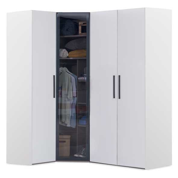 Ana Dolap | Köşe (Atlas Beyaz)