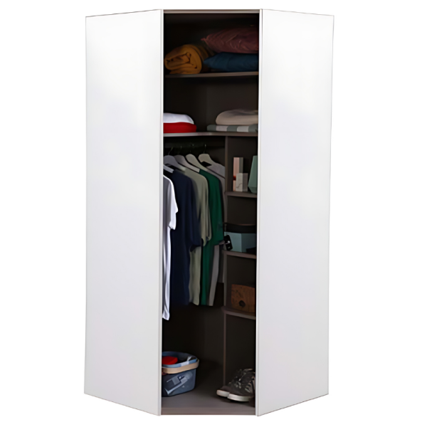 Main Wardrobe | Corner (Atlas White)