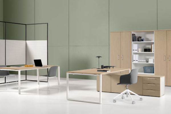 L-Shaped (Equipped) | Lab System Evolution | Ofis Masası