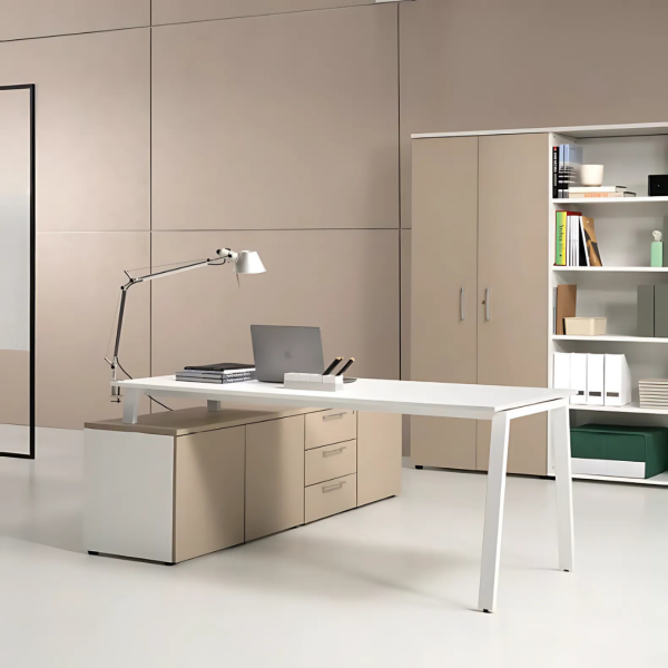 L-Shaped (Equipped) | Lab System Evolution | Office Desk
