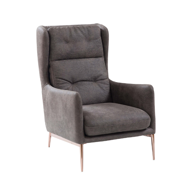 Cordyline (Metal Rose) Fauteuil | Bergère