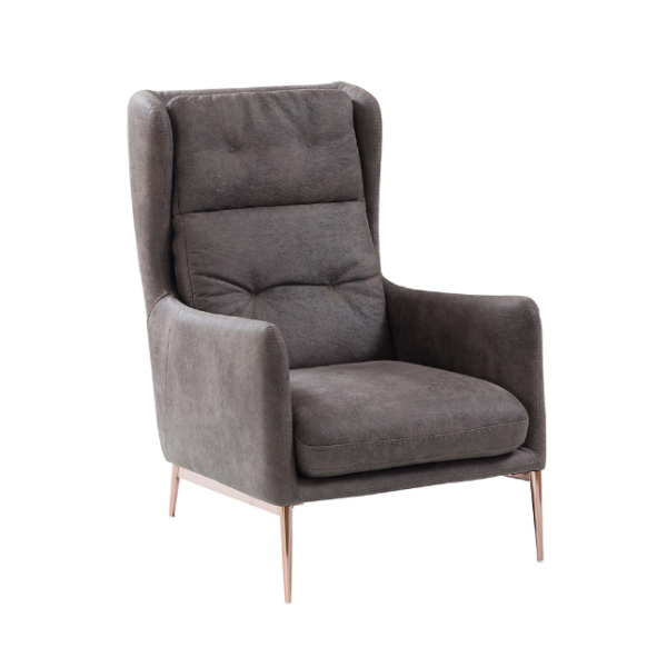Cordyline (Metal Rose) Fauteuil | Bergère