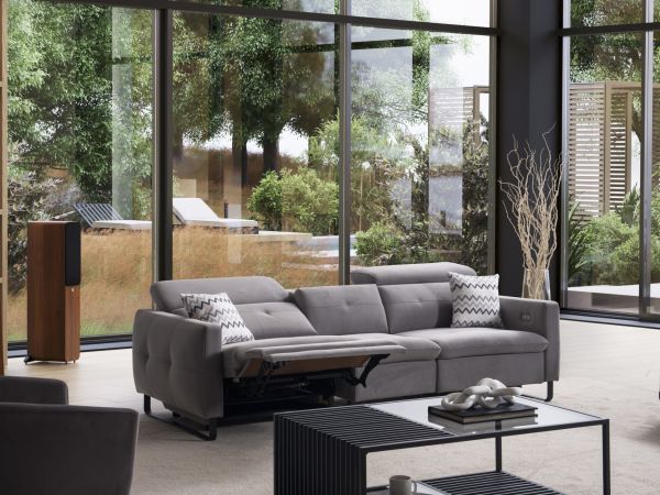 Juniper | Koltuk (Ses Sistemli) Recliner+Console+Recliner