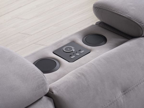 Juniper | Koltuk (Ses Sistemli) Recliner+Console+Recliner
