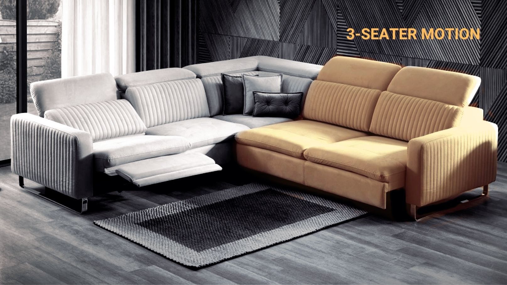 Pine | Modüler Tasarım 3-Seater (Motion)
