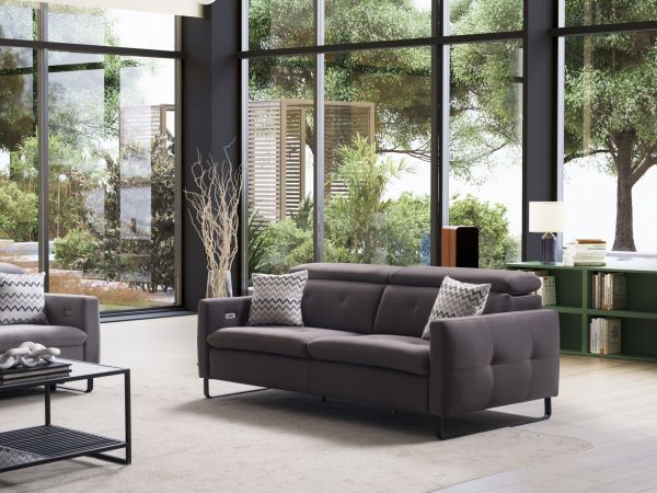 Juniper | Koltuk (Ses Sistemli) 3-Seater