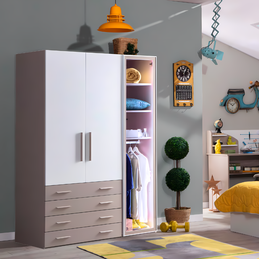 Wardrobe (3-Doors) | Torino