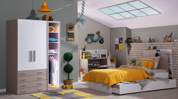 Wardrobe (3-Doors) | Torino