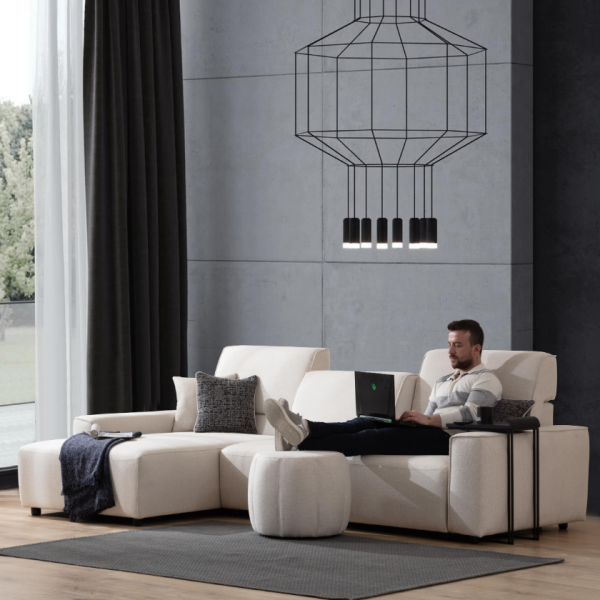 Lotus | Modüler Tasarım 3-Seater (Arm)