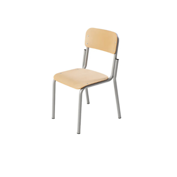 İlkokul | Ahşap Sandalye (Metal Ayak)