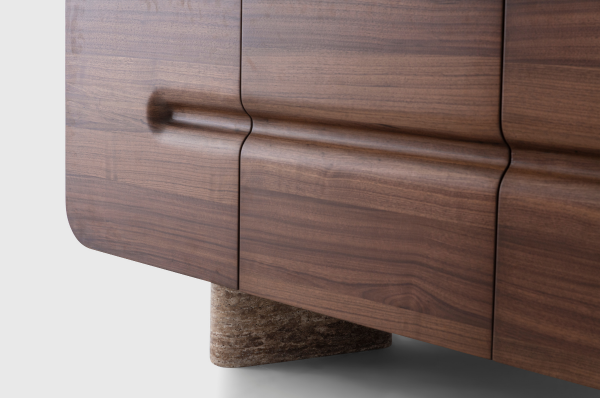 Arc (Walnut) | Tv Ünitesi & Duvar Paneli