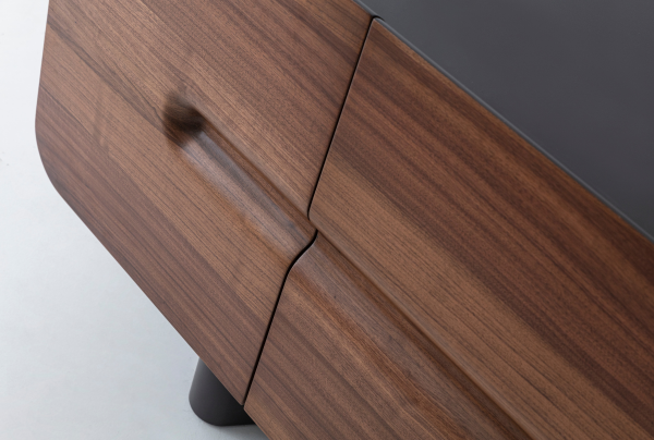 Arc (Walnut) | Tv Ünitesi & Duvar Paneli