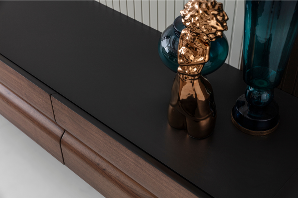 Arc (Walnut) | Tv Ünitesi & Duvar Paneli